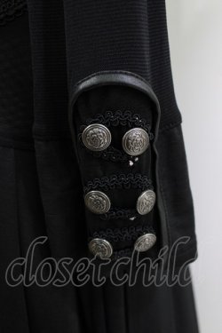 画像5: Ozz oneste / 薔薇刺繍シアーオーバーカーデ  ブラック H-25-12-25-1016-OO-TO-KB-ZH