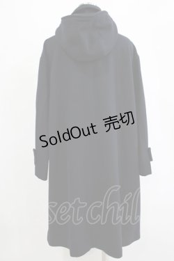 画像3: Jane Marple / フード付ウールコート  ネイビー H-25-12-25-1018-JM-CO-KB-ZH