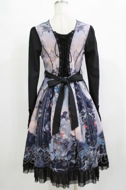 画像3: Ozz oneste / 宗教画プリント切替ワンピース  ブラック H-25-12-25-1002-OO-OP-KB-ZH