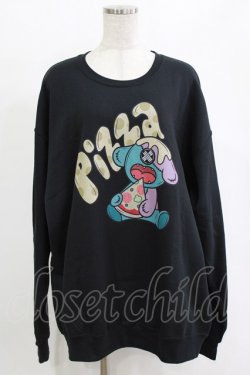 画像1: NieR Clothing / プリントSWEAT  XL 黒 H-25-12-25-1022-PU-TO-KB-ZH