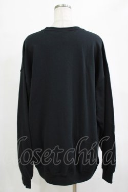 画像3: NieR Clothing / プリントSWEAT  XL 黒 H-25-12-25-1022-PU-TO-KB-ZH
