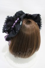 画像2: axes femme Kawaii / ハロウィンナイトカチューシャ  ブラック H-25-12-25-001-AX-AC-NS-ZH (2)