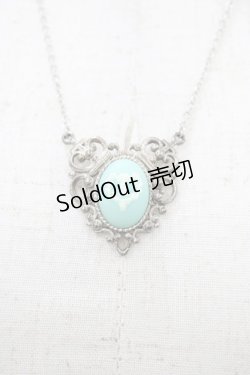 画像1: BABY,THE STARS SHINE BRIGHT / カメオネックレス  サックス H-25-12-25-011-BA-AC-NS-ZH