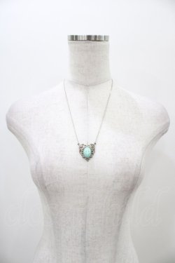 画像2: BABY,THE STARS SHINE BRIGHT / カメオネックレス  サックス H-25-12-25-011-BA-AC-NS-ZH