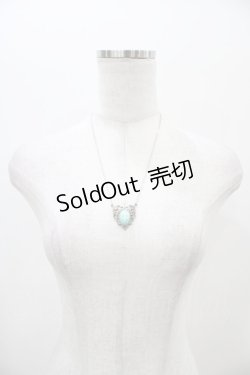 画像2: BABY,THE STARS SHINE BRIGHT / カメオネックレス  サックス H-25-12-25-011-BA-AC-NS-ZH