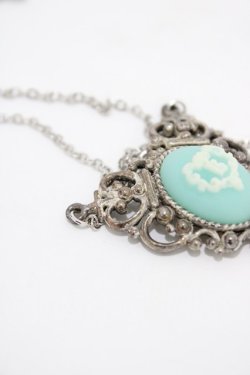 画像4: BABY,THE STARS SHINE BRIGHT / カメオネックレス  サックス H-25-12-25-011-BA-AC-NS-ZH