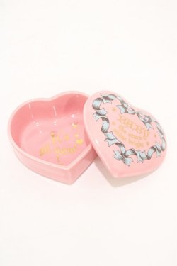 画像1: BABY,THE STARS SHINE BRIGHT / ハート小物入れ  ピンク H-25-12-25-012-BA-ZA-NS-ZH