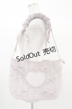 画像1: m petit by misako / AM* NIベロアリボン2WAY  ピンク H-25-12-25-018-LO-BG-NS-ZH