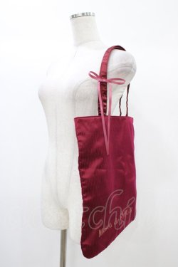 画像2: Maison de FLEUR / ドットチュールトートバッグ  ワイン H-25-12-25-019-LO-BG-NS-ZH