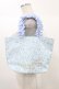 画像1: Maison de FLEUR / シナモロールフリルハンドルトートバッグ  サックス H-25-12-25-020-LO-BG-NS-ZH (1)