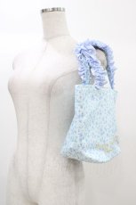 画像2: Maison de FLEUR / シナモロールフリルハンドルトートバッグ  サックス H-25-12-25-020-LO-BG-NS-ZH (2)