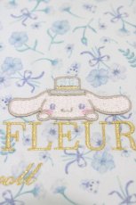 画像3: Maison de FLEUR / シナモロールフリルハンドルトートバッグ  サックス H-25-12-25-020-LO-BG-NS-ZH (3)