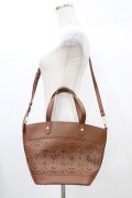 m petit by misako / AMハナパンチング2WAYバッグ  ブラウン H-25-12-25-023-LO-BG-NS-ZH