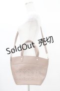 m petit by misako / AMハナパンチング2WAYバッグ  ブラウン H-25-12-25-023-LO-BG-NS-ZH
