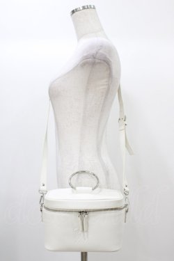 画像1: EATME / スモールバニティバッグ  ホワイト H-25-12-25-024-LO-BG-NS-ZH