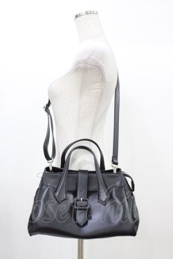 画像1: EATME / ハンドルショルダーバッグ  ブラック H-25-12-25-025-LO-BG-NS-ZH