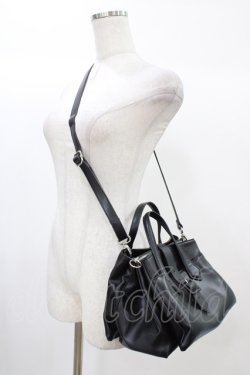 画像2: EATME / ハンドルショルダーバッグ  ブラック H-25-12-25-025-LO-BG-NS-ZH