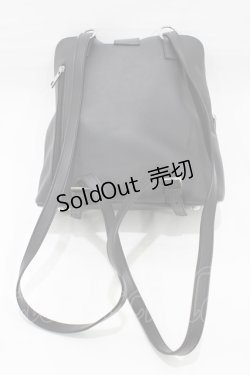 画像3: EATME / 2WAYベルテッドトートバッグ  ブラック H-25-12-25-026-LO-BG-NS-ZH