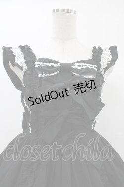 画像4: Angelic Pretty / Sweetフリルジャンパースカート Free ブラック H-25-12-25-029-AP-OP-NS-ZH