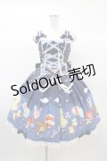 metamorphose / Happy balloon あみあげジャンパースカート Free ネイビー H-25-12-25-031-ME-OP-NS-ZH