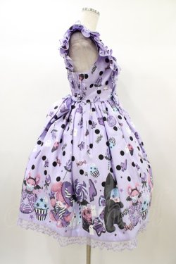 画像3: Angelic Pretty / Happy Treat Partyジャンパースカート Free ラベンダー H-25-12-25-032-AP-OP-NS-ZH