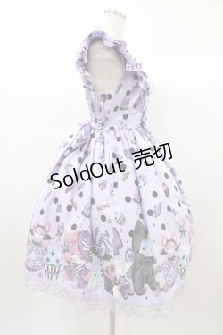 画像3: Angelic Pretty / Happy Treat Partyジャンパースカート Free ラベンダー H-25-12-25-032-AP-OP-NS-ZH