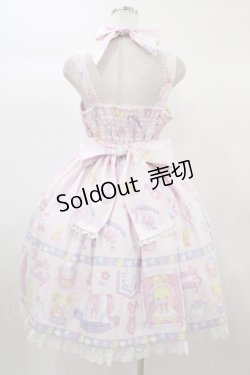 画像2: Angelic Pretty / Baby Toysジャンパースカート Free ピンク H-25-12-25-033-AP-OP-NS-ZH