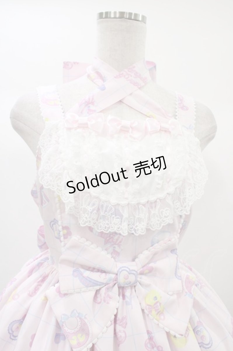 画像4: Angelic Pretty / Baby Toysジャンパースカート Free ピンク H-25-12-25-033-AP-OP-NS-ZH (4)