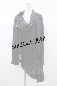 MINT NeKO / バブルネコカラー変形カーディガン  ブラック H-25-12-26-037-HN-TO-KB-ZH