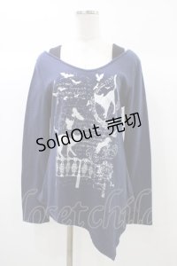 PUTUMAYO / インカネイト肩ベルトT  ネイビー H-25-12-26-039-PT-TO-KB-ZH