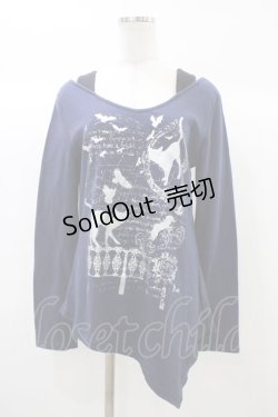 画像1: PUTUMAYO / インカネイト肩ベルトT  ネイビー H-25-12-26-039-PT-TO-KB-ZH