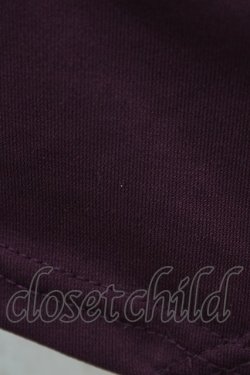 画像3: Ozz oneste / レイヤード風カットソー  ボルドー H-25-12-26-049-OO-TO-KB-ZH