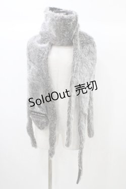 画像1: MILKBOY / BEAST MUFFLER  チャコール H-25-12-26-007-MB-ZA-KB-ZH