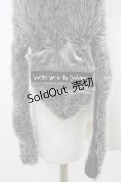 画像2: MILKBOY / BEAST MUFFLER  チャコール H-25-12-26-007-MB-ZA-KB-ZH