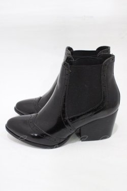 画像2: YOSUKE / ショートブーツ 37 ブラック H-25-12-26-009-PU-SH-KB-ZH