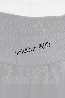 画像3: Ozz On / プリントプリーツワイドパンツ  グレー H-25-12-26-018-OO-PA-KB-ZH