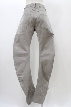 画像2: GADGET GROW / 変形ギャザーパンツ  グレー H-25-12-26-019-GO-PA-KB-ZH