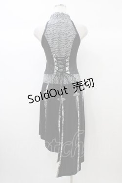 画像2: Qutie Frash / スリットロングベスト  ブラック H-25-12-26-021-QU-OP-KB-ZH