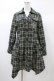 画像1: Rozen Kavalier / チェック刺繍シャツワンピース  グレー×グリーンチェック H-25-12-26-024-OO-OP-KB-ZH (1)