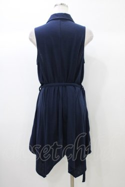 画像2: PUTUMAYO / 刺繍ロングベスト  紺 H-25-12-26-029-PT-TO-KB-ZH