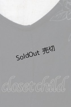 画像3: Rozen Kavalier / 刺繍ロングタンク  ブラック H-25-12-26-031-OO-TO-KB-ZH