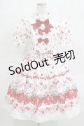 BABY,THE STARS SHINE BRIGHT / Juicy Strawberry Memory柄ワンピース Free オフ白 H-25-12-27-1001-BA-OP-NS-ZH