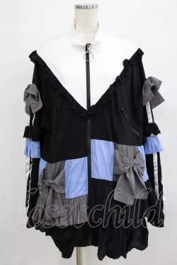 画像1: Jamie エーエヌケー / リボンリメイクPK M ブラック H-25-12-27-1025-LO-TO-NS-ZH