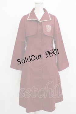 画像1: Fi.n.t / ローブ風ワンピース/ハリー・ポッター Free BORDEAUX H-25-12-27-1026-CA-OP-NS-ZH