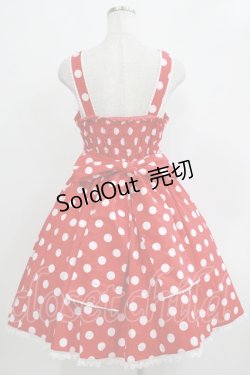 画像3: metamorphose / Syrupサーキュラージャンパースカート（ポルカドット） サイズ1 レッド H-25-12-27-1003-ME-OP-NS-ZH