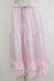画像1: axes femme kawaii / ミディフリルペチスカート M ピンク H-25-12-27-1033-AX-SK-NS-ZH (1)