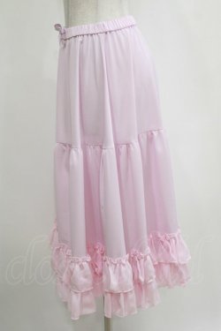 画像2: axes femme kawaii / ミディフリルペチスカート M ピンク H-25-12-27-1033-AX-SK-NS-ZH
