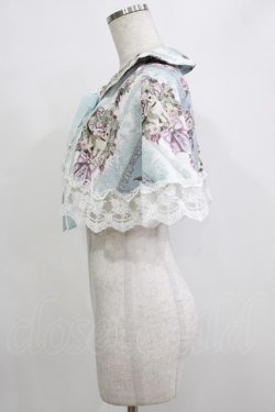画像2: Royal Princess Alice / Rococo Rose Cat ケープ Free ブルー H-25-12-27-1034-LO-TO-NS-ZH
