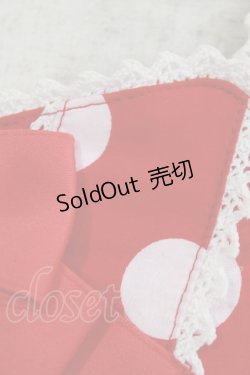 画像6: metamorphose / Syrupサーキュラージャンパースカート（ポルカドット） サイズ1 レッド H-25-12-27-1003-ME-OP-NS-ZH