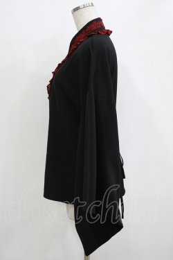 画像2: Chalmiere / 和風ブラウス M ブラック H-25-12-27-1035-PU-BL-NS-ZH